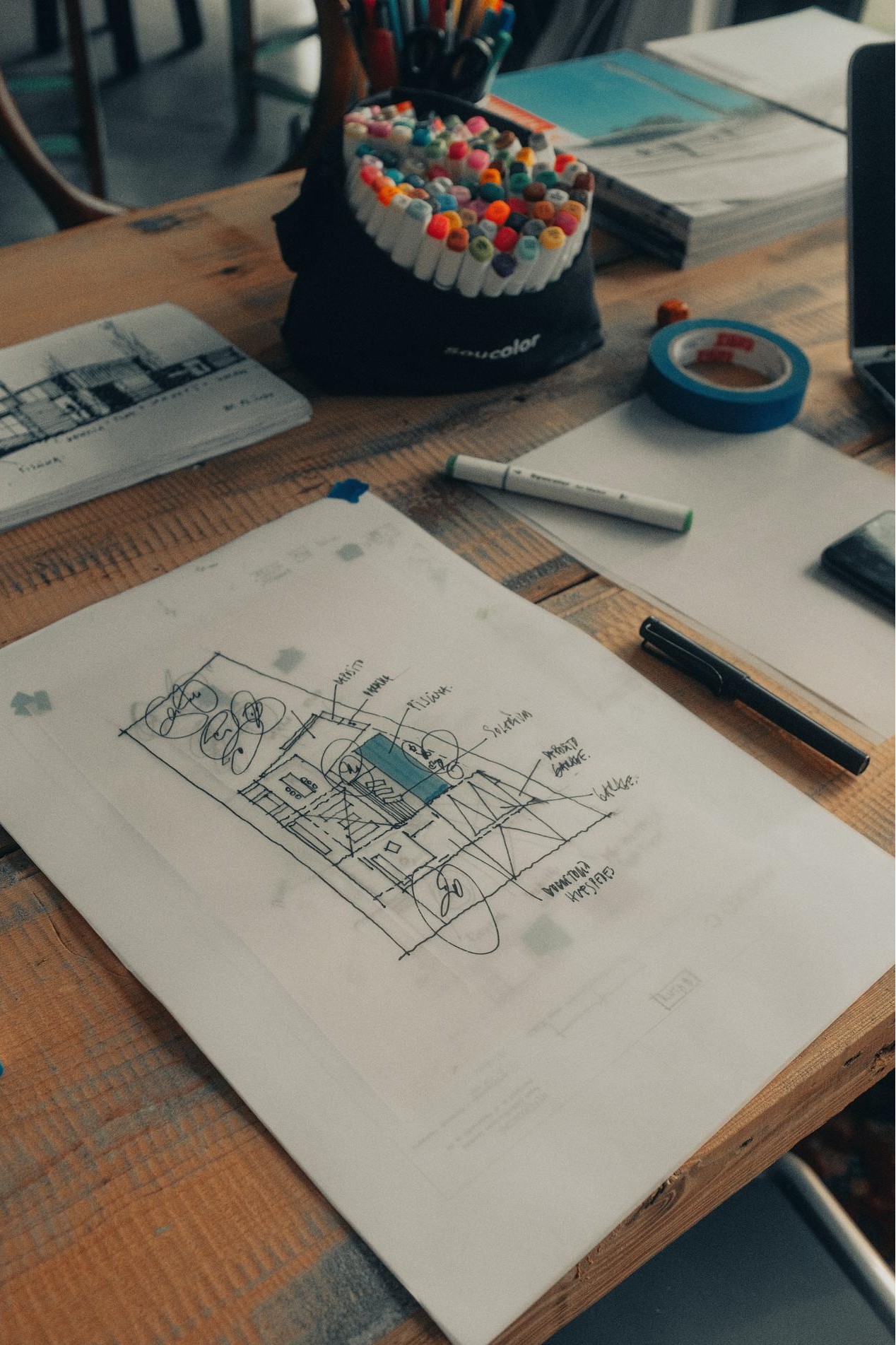 Render cocina moderna